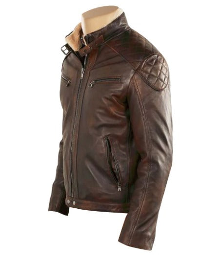 Desert Leather jacket by Fubellawear Fubellawear