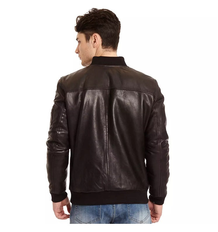 Faux Leather Jackets for Men by fubellawear