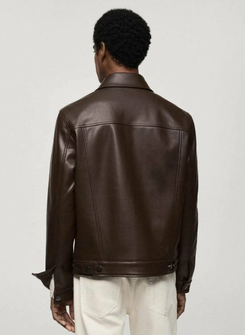 Mango Men's Faux-Leather Backpack Arden Fair by Fubellawear